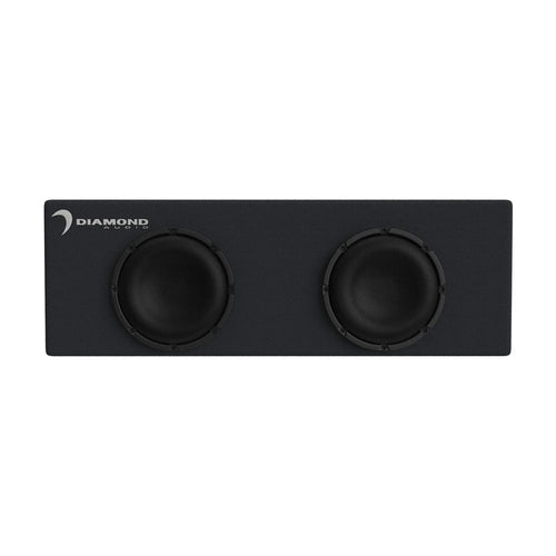 Diamond Audio 10" Dual Slot Vented Passive Subwoofer Enclosure (2Ω) - DESMB10D
