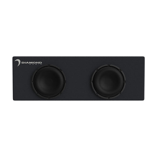 Diamond Audio 10" Dual Active Slot Vented Subwoofer Enclosure (2Ω) - DESMB10DA