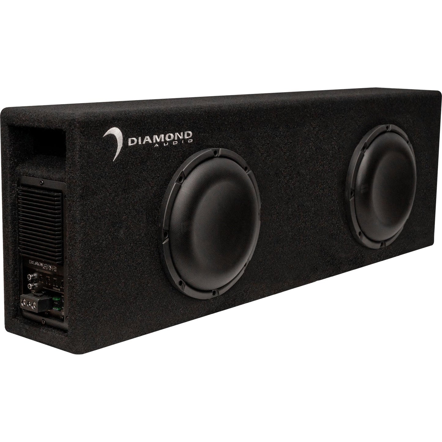 Diamond Audio 10" Dual Active Slot Vented Subwoofer Enclosure (2Ω) - DESMB10DA