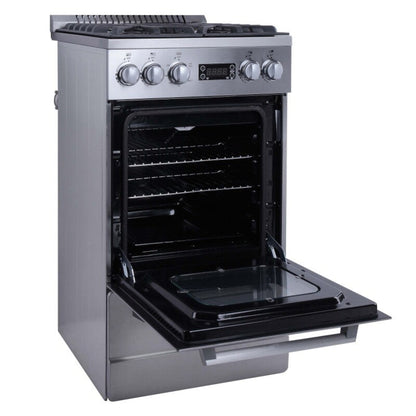 Avanti  ELITE Series 20" Gas Range Oven Stainless Steel - DGR20P3S