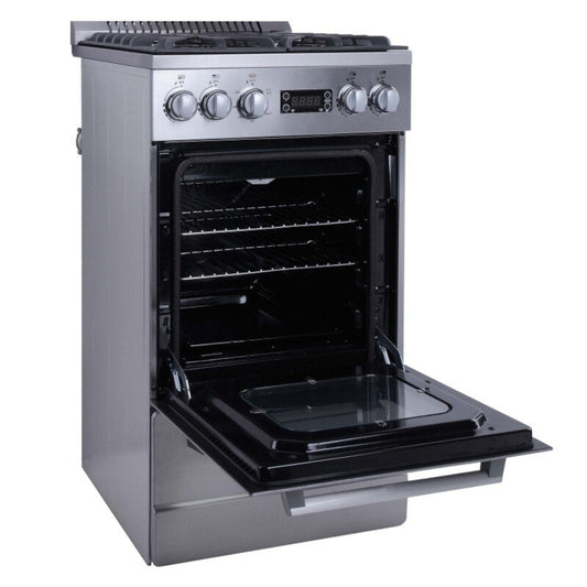 Avanti  ELITE Series 20" Gas Range Oven Stainless Steel - DGR20P3S