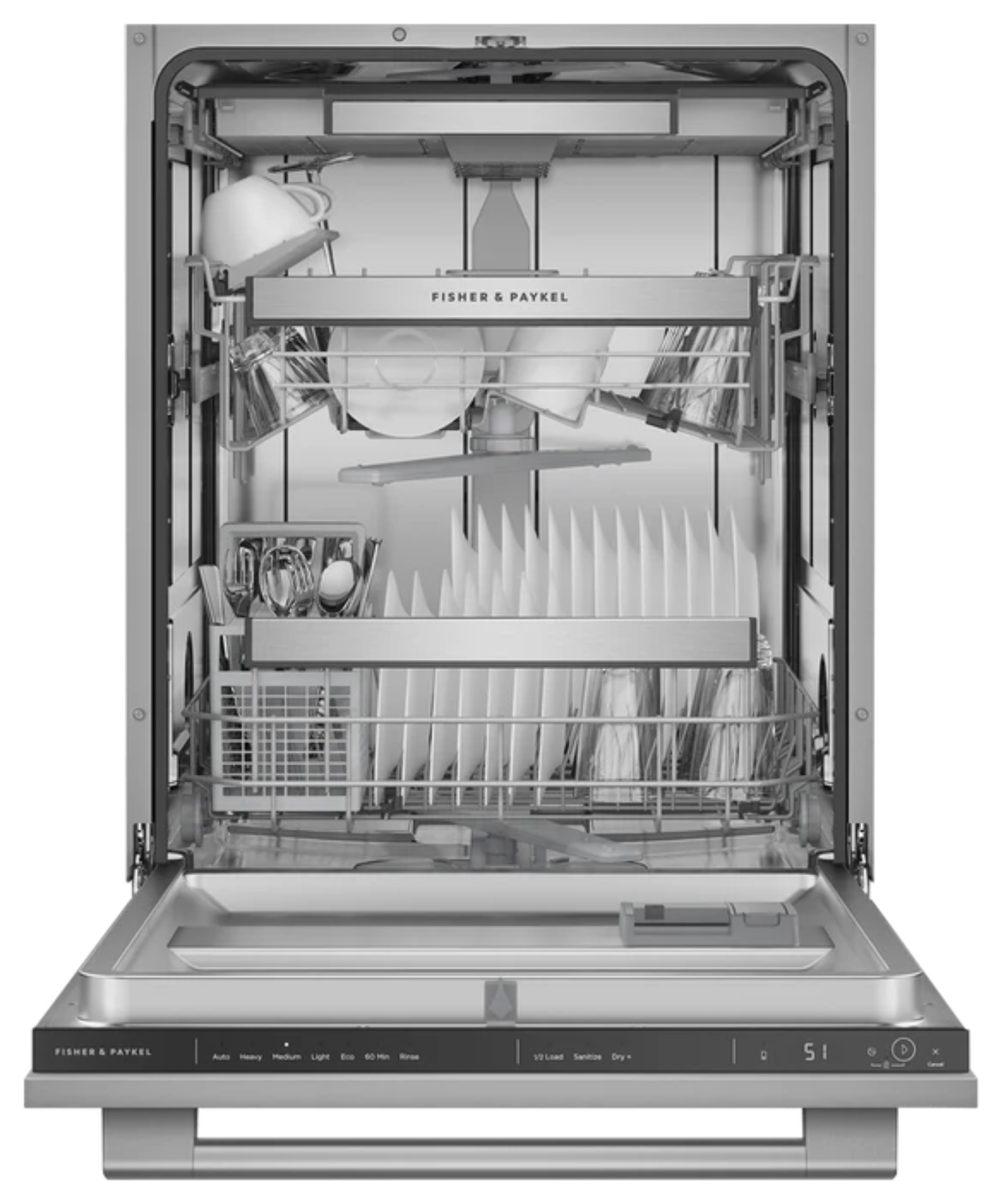 Fisher Paykel Series 7 Integrated Tall Dishwasher Other - DW24UT2I3