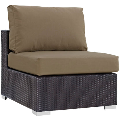 Modway Furniture Convene 5 Piece Outdoor Patio Sectional Set by Modway –EEI-2172-EXP-BEI-SET