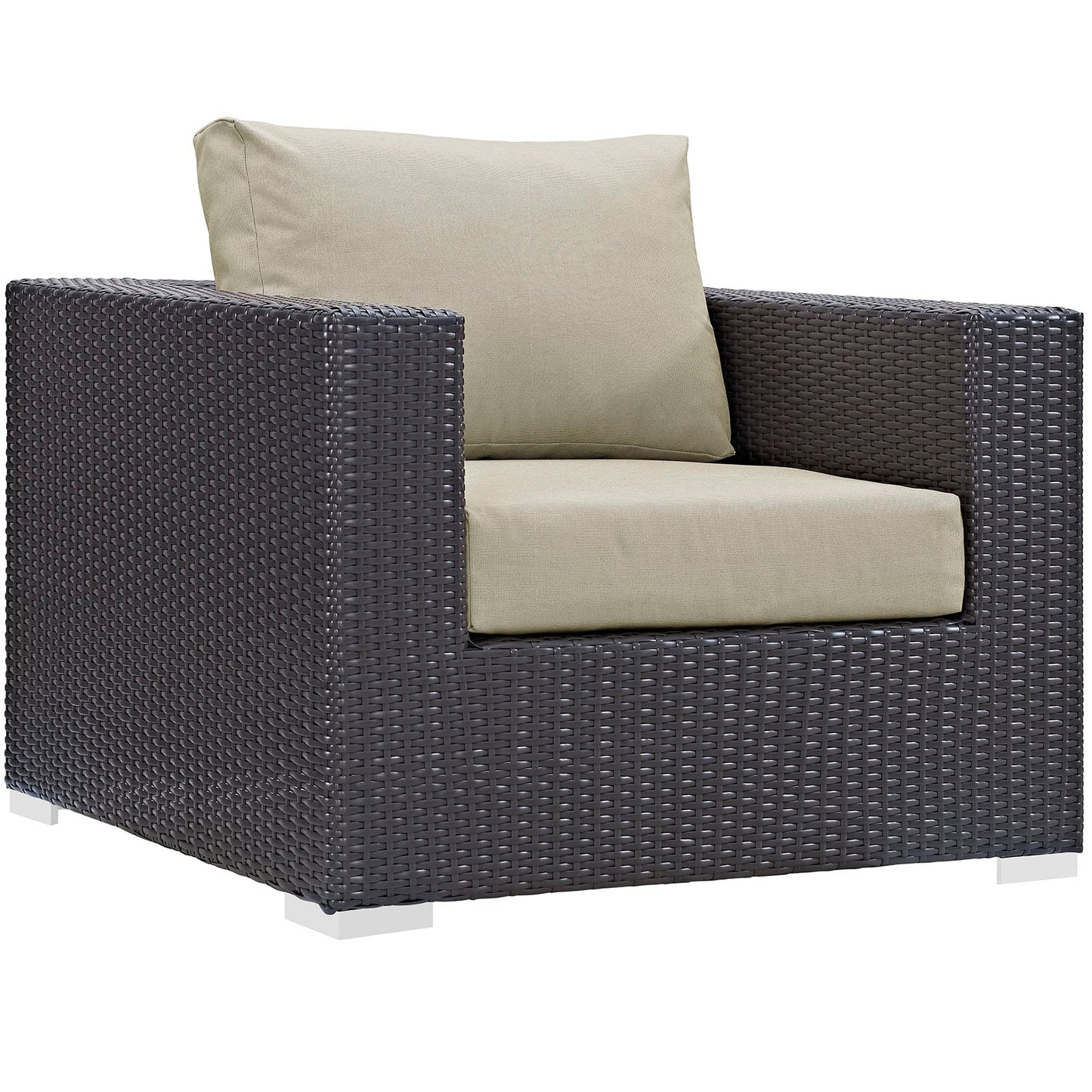 Modway Furniture Convene 7 Piece Outdoor Patio Sectional Set by Modway – EEI-2200-EXP-BEI-SET