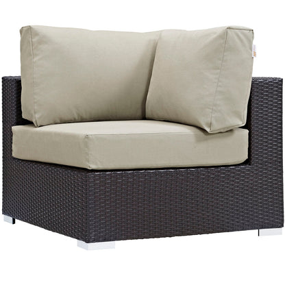 Modway Furniture Convene 8 Piece Outdoor Patio Sectional Set by Modway – EEI-2205-EXP-BEI-SET