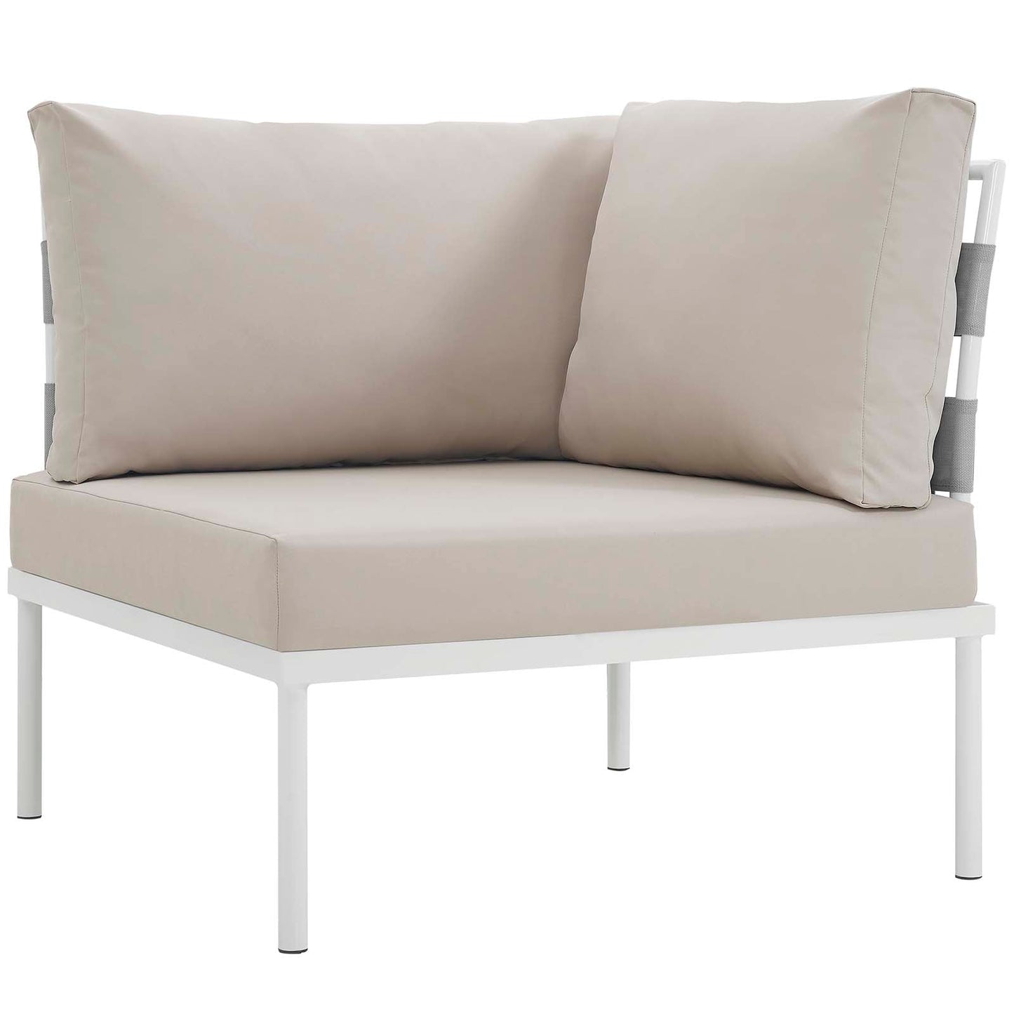 Modway Furniture Harmony 8 Piece Outdoor Patio Aluminum Sectional Sofa Set by Modway – EEI-2624