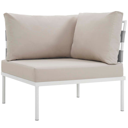 Modway Furniture Harmony 8 Piece Outdoor Patio Aluminum Sectional Sofa Set by Modway – EEI-2624