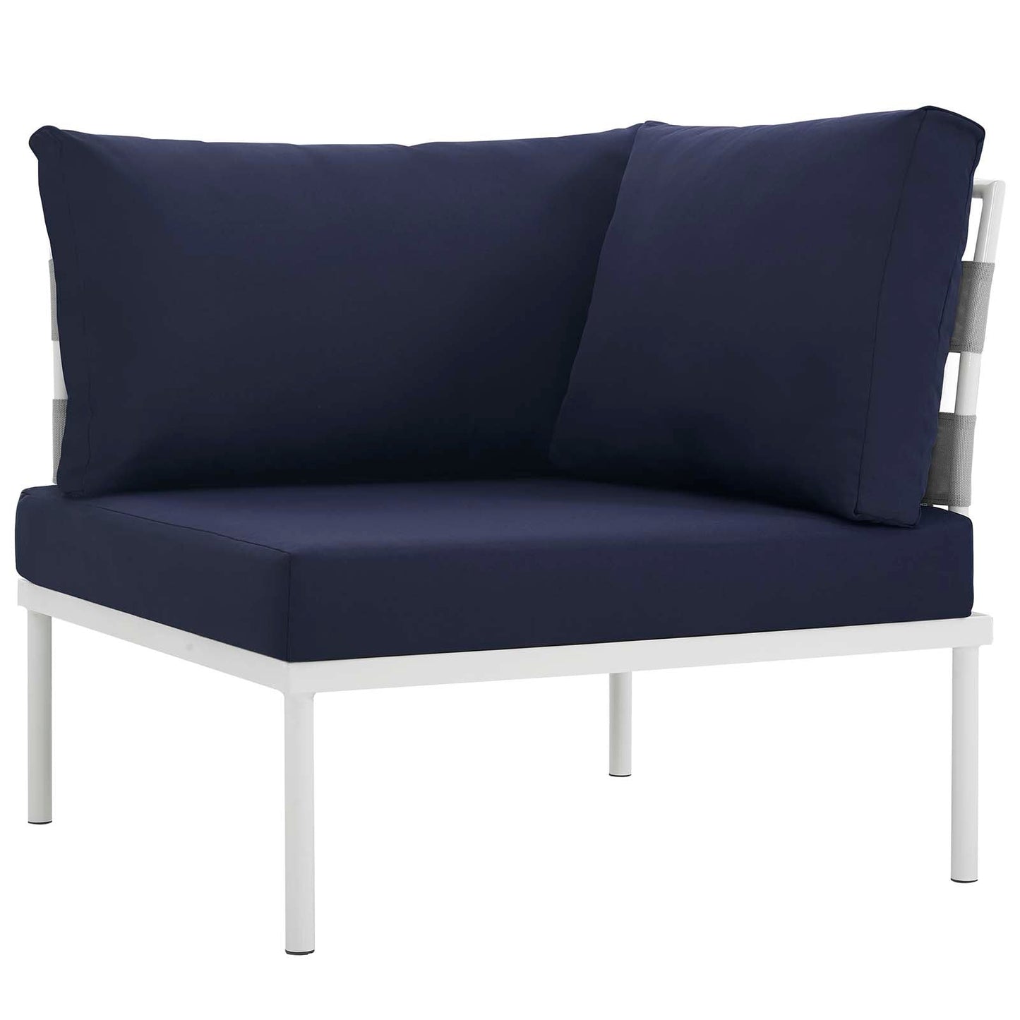 Modway Furniture Harmony 8 Piece Outdoor Patio Aluminum Sectional Sofa Set by Modway – EEI-2624