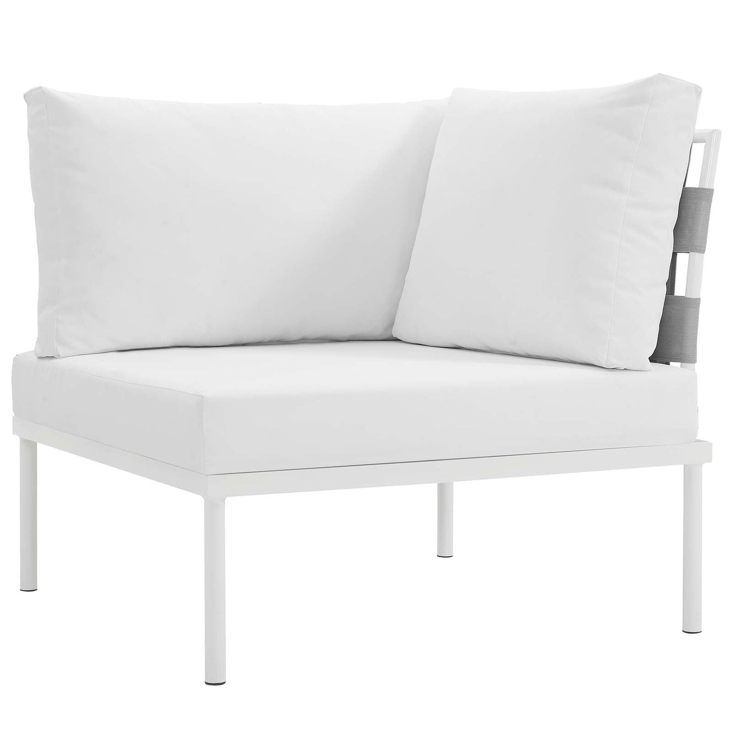 Modway Furniture Harmony 8 Piece Outdoor Patio Aluminum Sectional Sofa Set by Modway – EEI-2624