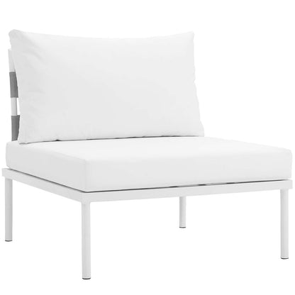 Modway Furniture Harmony 8 Piece Outdoor Patio Aluminum Sectional Sofa Set by Modway – EEI-2625