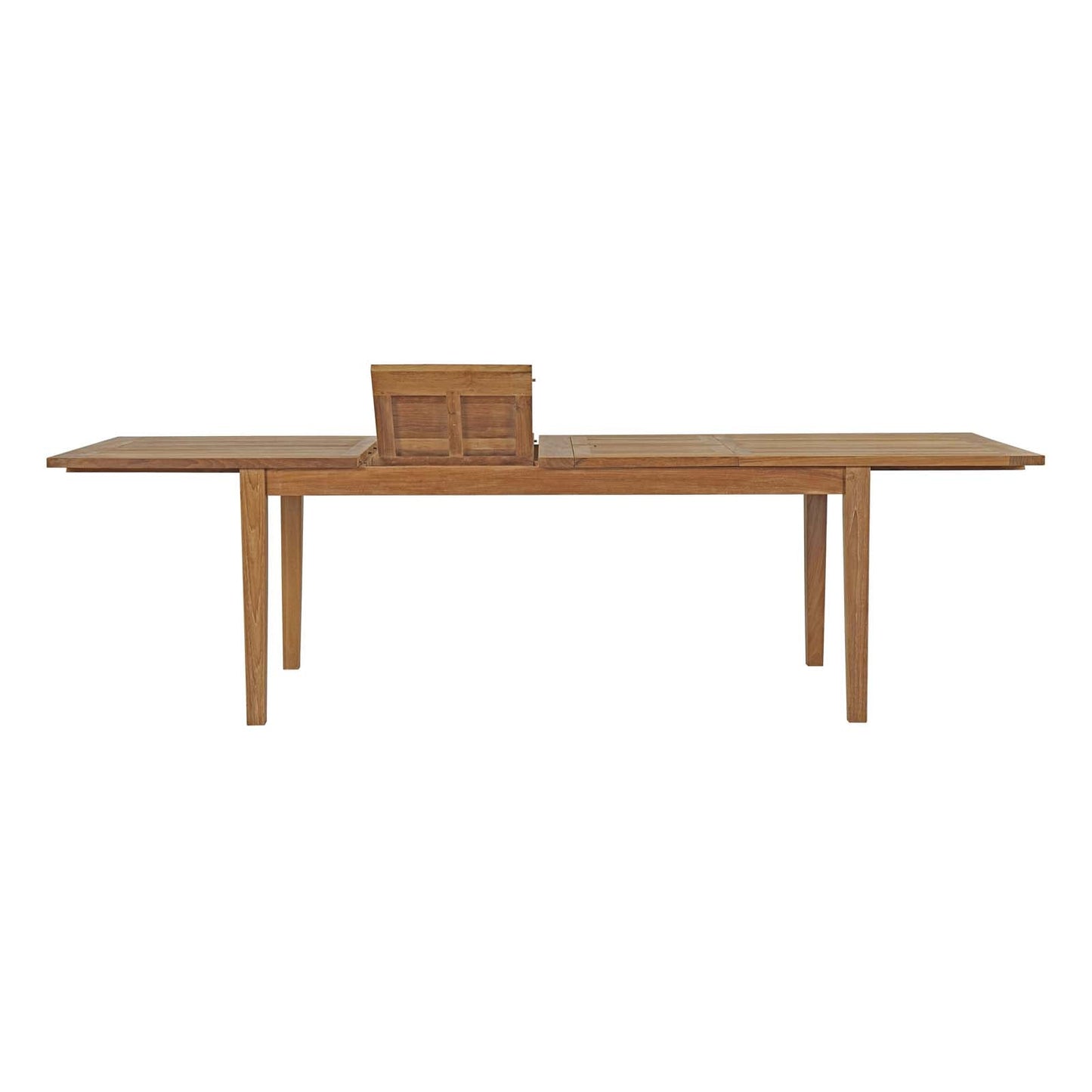 Modway Furniture Marina 7 Piece Outdoor Patio Teak Dining Set by Modway – EEI-3279-NAT-WHI-SET