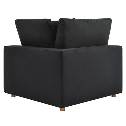 Modway Furniture Commix 5 Piece Down Filled Overstuffed Sectional Sofa by Modway - EEI-3359-BLK