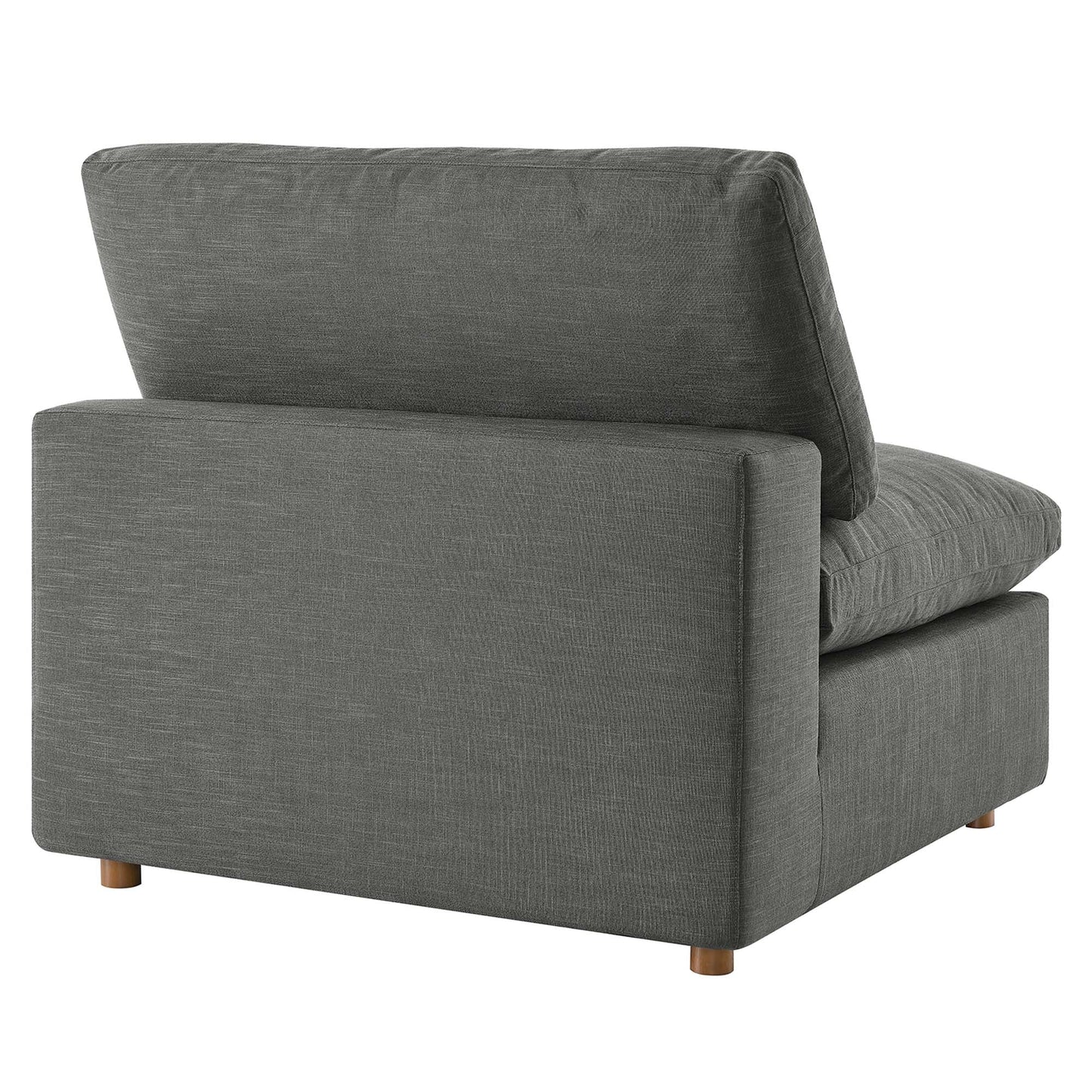 Modway Furniture Commix 5 Piece Down Filled Overstuffed Sectional Sofa by Modway - EEI-3359-BLK