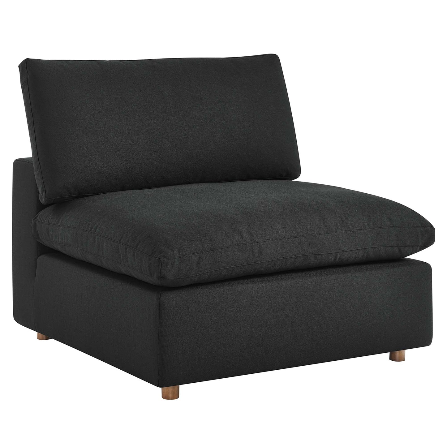 Modway Furniture Commix 8-Piece Down Filled Overstuffed Sectional Sofa by Modway - EEI-3363-BLK