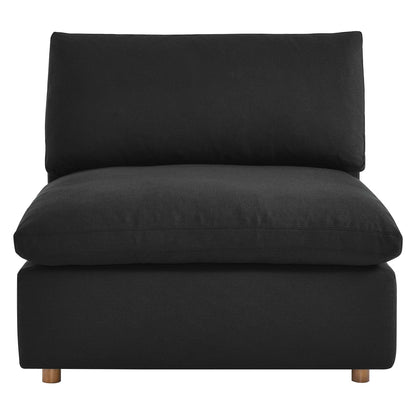 Modway Furniture Commix 8-Piece Down Filled Overstuffed Sectional Sofa by Modway - EEI-3363-BLK