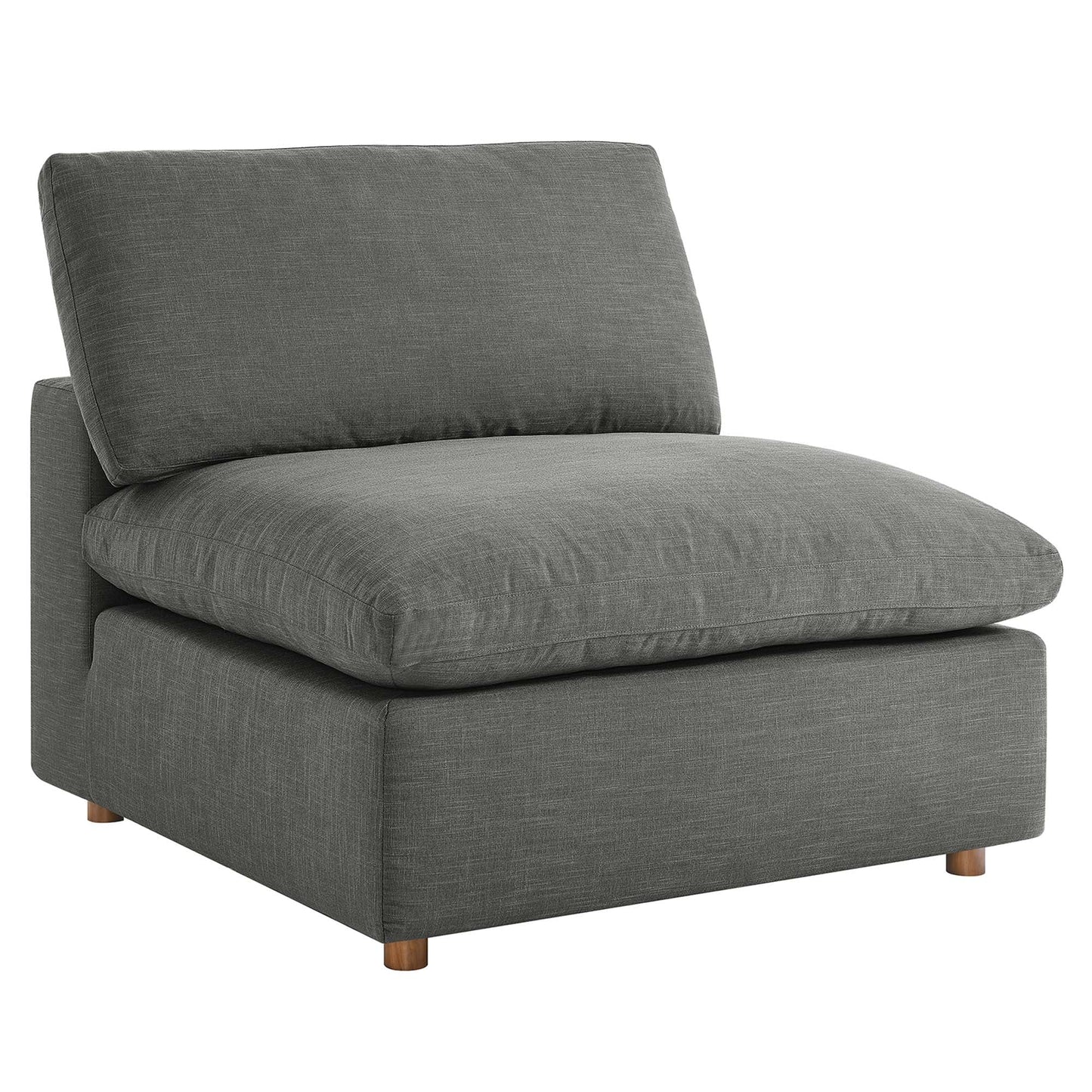Modway Furniture Commix 8-Piece Down Filled Overstuffed Sectional Sofa by Modway - EEI-3363-BLK