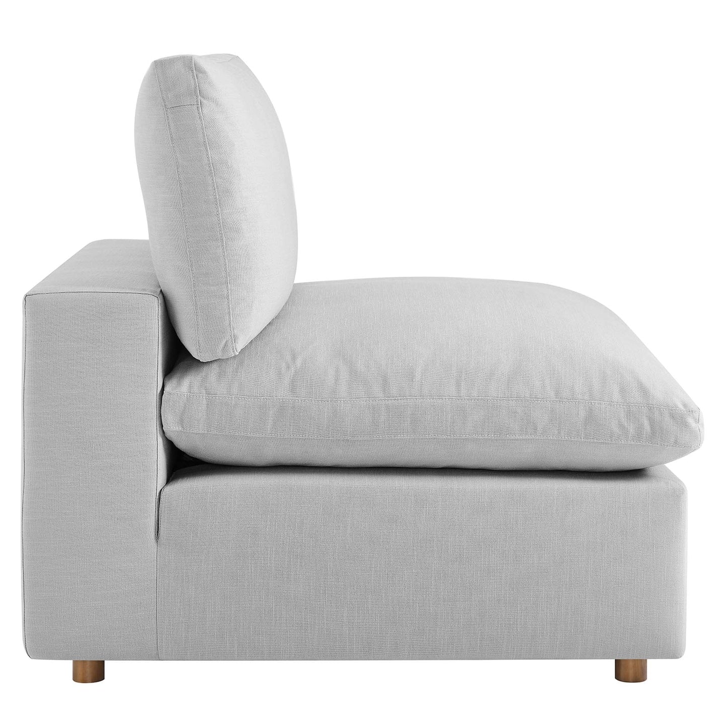 Modway Furniture Commix 8-Piece Down Filled Overstuffed Sectional Sofa by Modway - EEI-3363-BLK