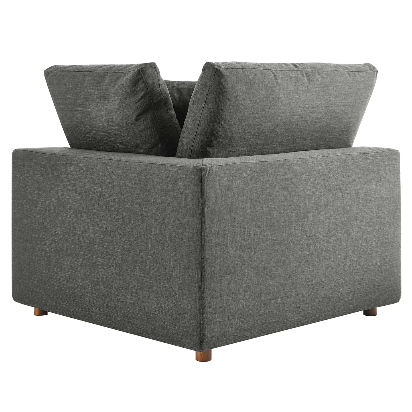 Modway Furniture Commix 7-Piece Down Filled Overstuffed Sectional Sofa by Modway - EEI-3364-BLK
