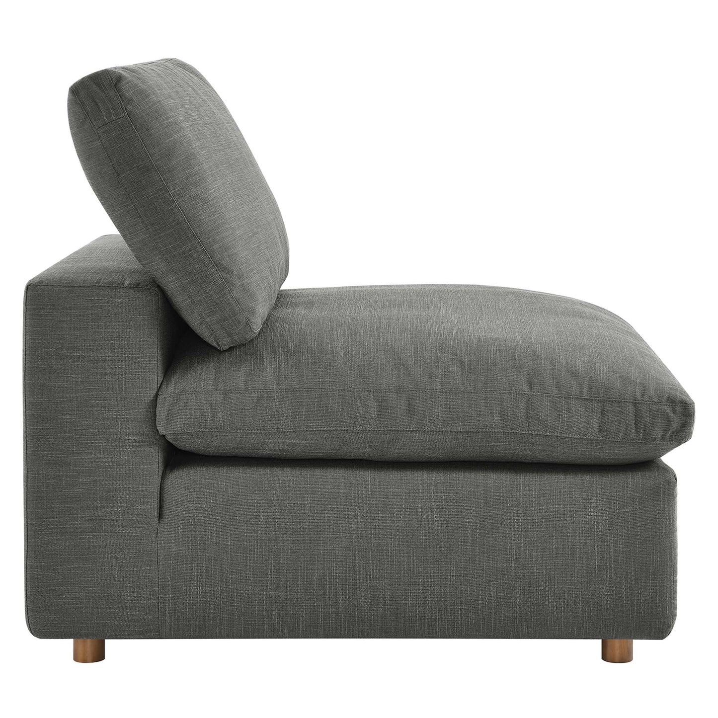 Modway Furniture Commix 7-Piece Down Filled Overstuffed Sectional Sofa by Modway - EEI-3364-BLK