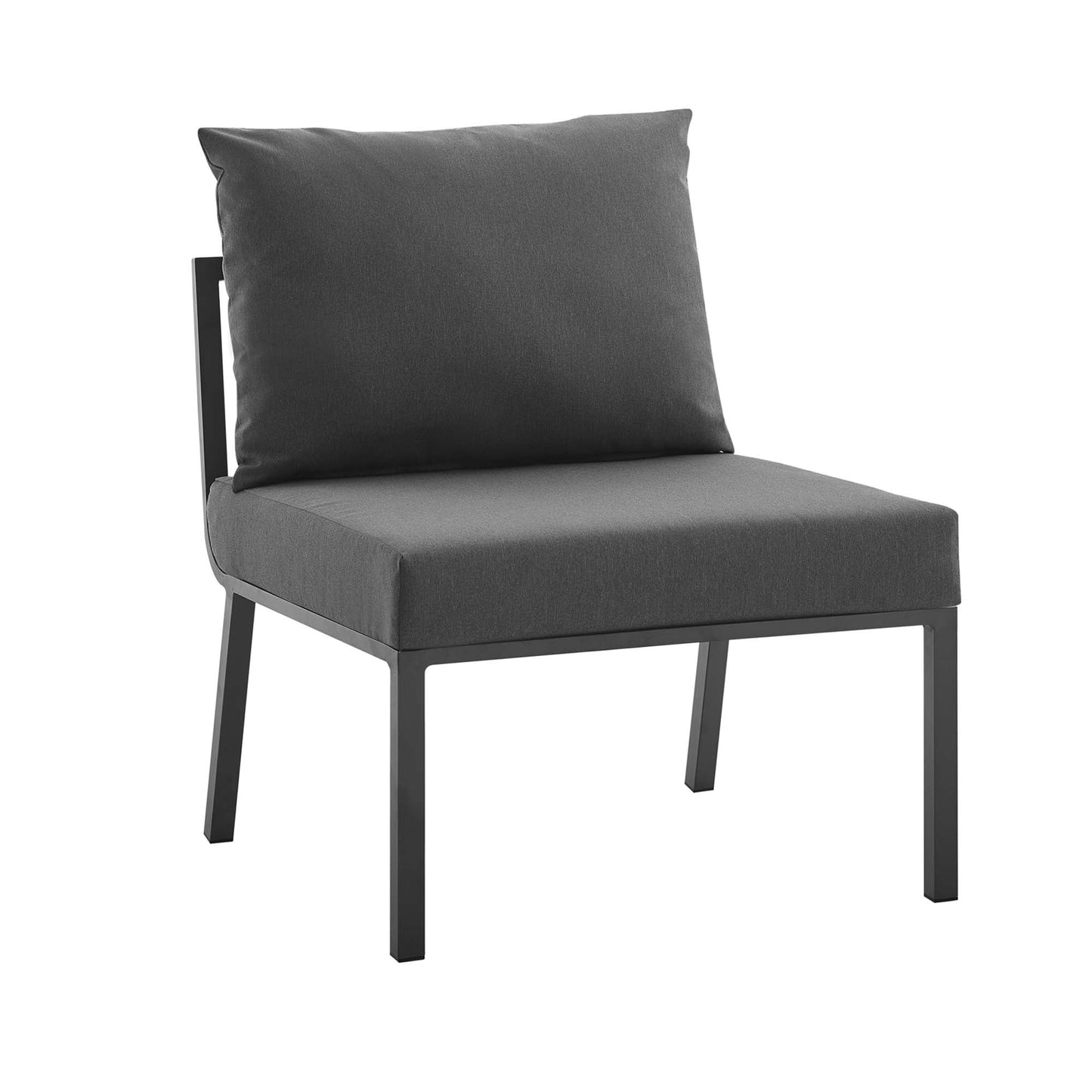 Modway Furniture Riverside 5 Piece Outdoor Patio Aluminum Set by Modway – EEI-3783-SLA-WHI