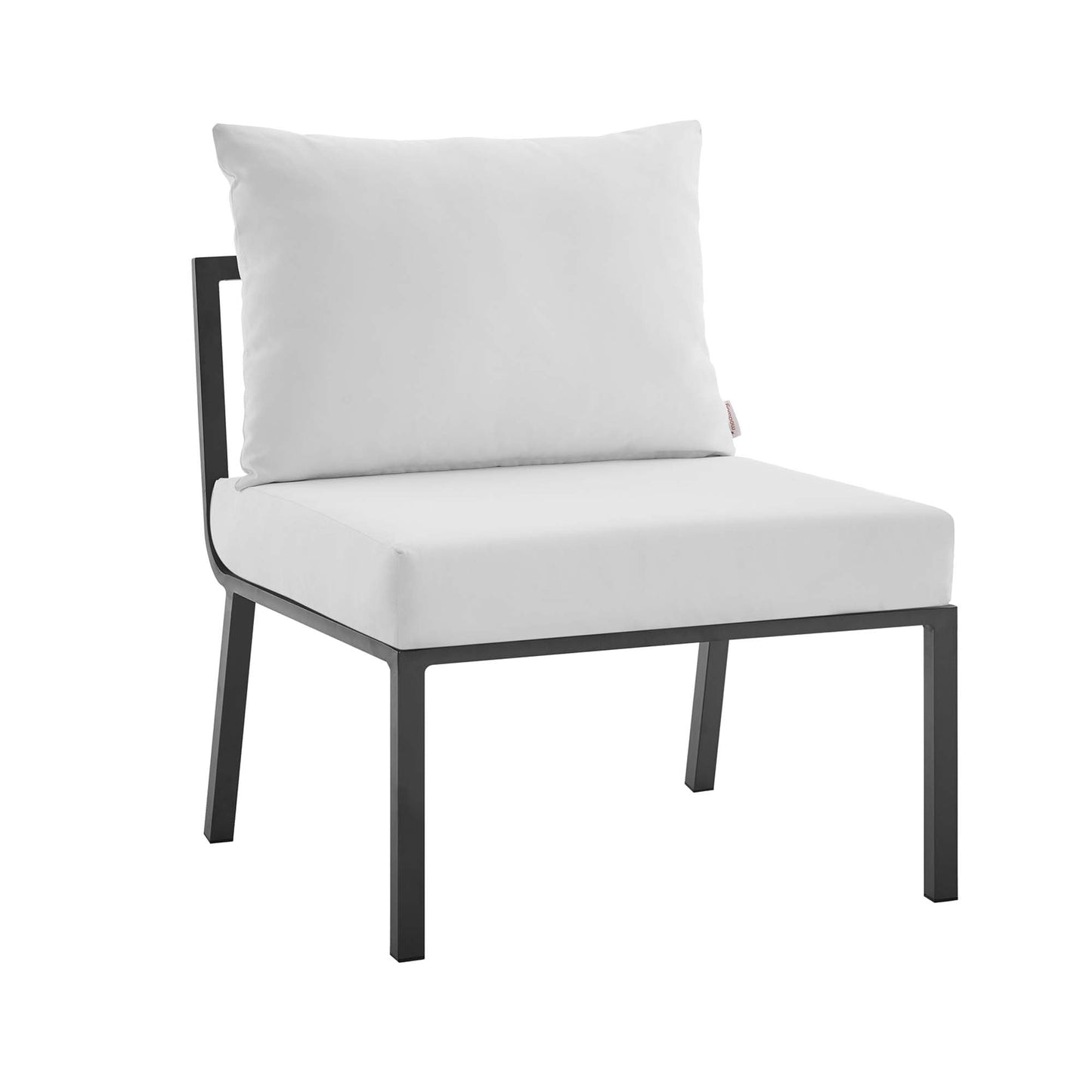 Modway Furniture Riverside 5 Piece Outdoor Patio Aluminum Set by Modway – EEI-3783-SLA-WHI