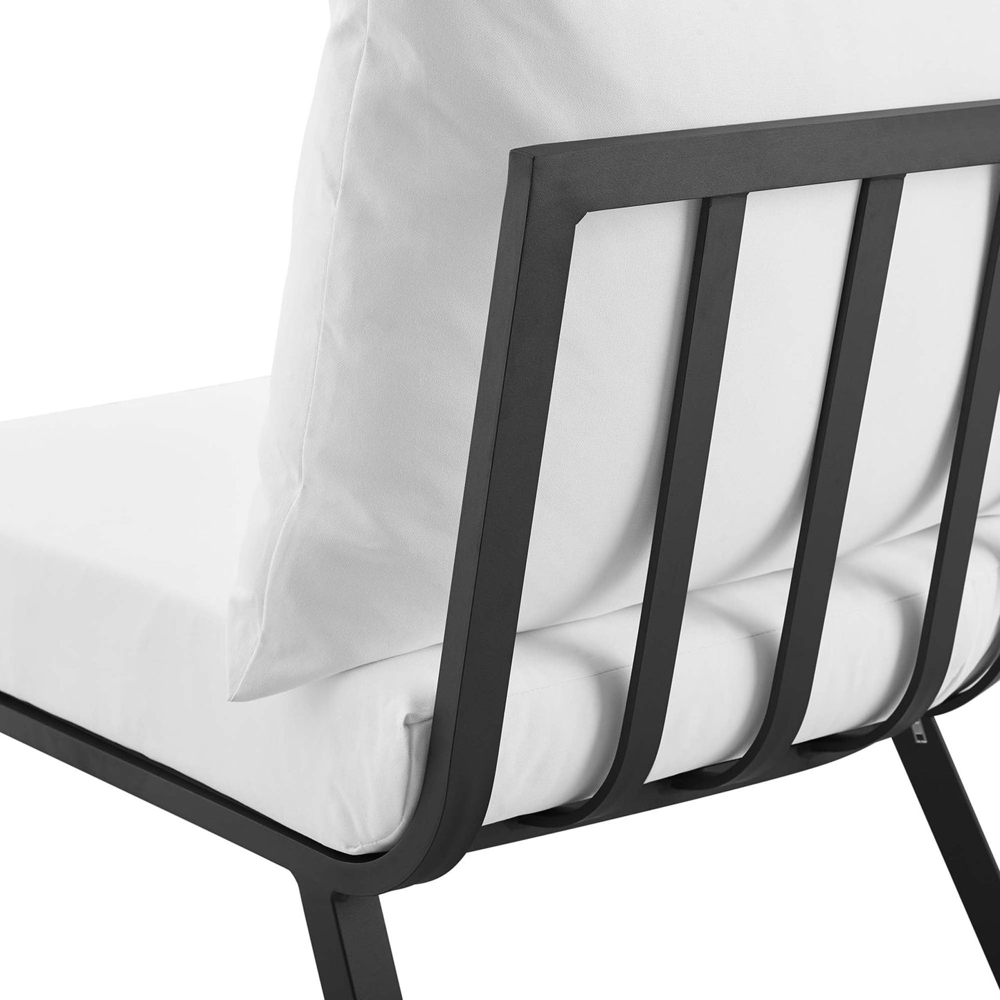Modway Furniture Riverside 5 Piece Outdoor Patio Aluminum Set by Modway – EEI-3786-SLA-WHI