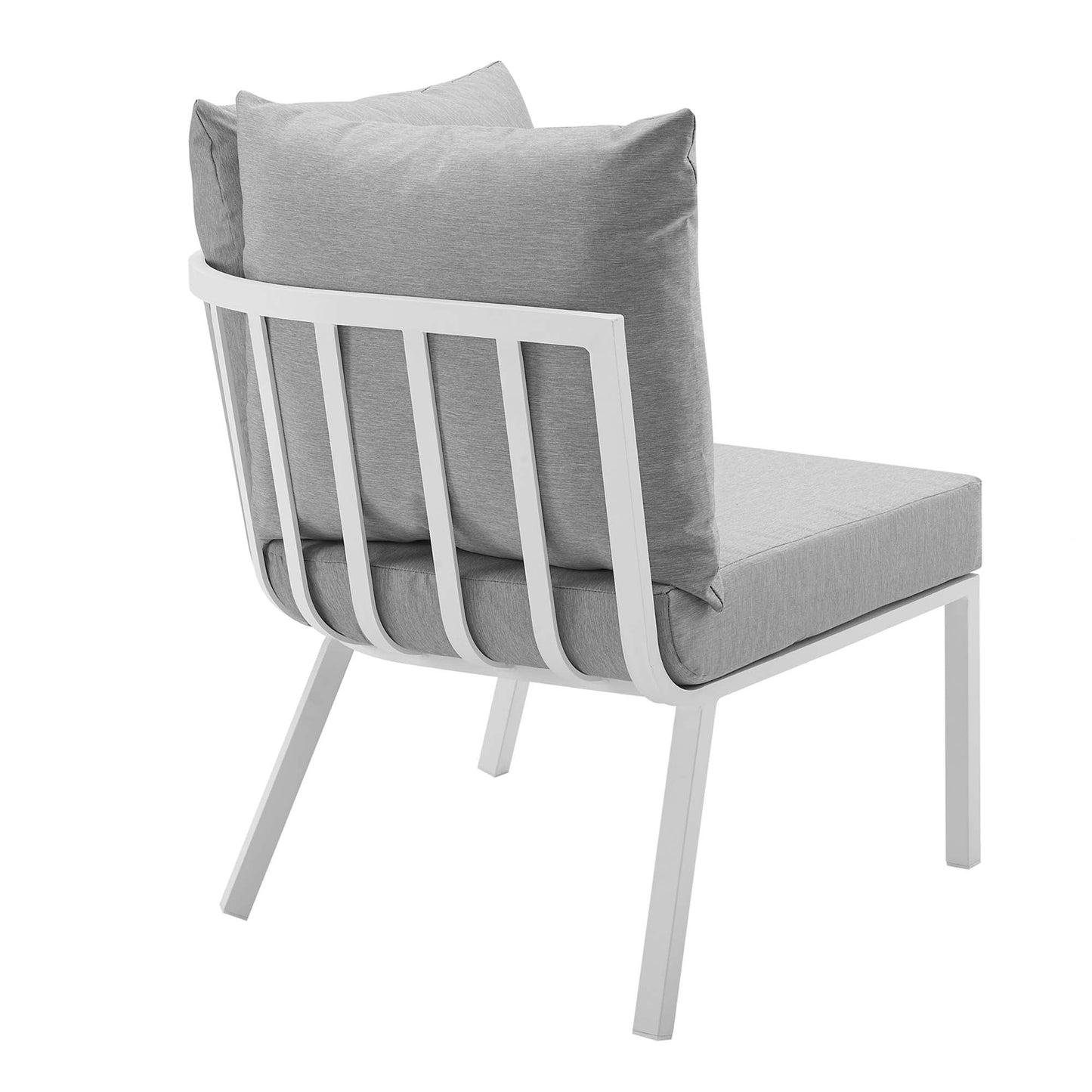 Modway Furniture Riverside 4 Piece Outdoor Patio Aluminum Set by Modway - EEI-3787-WHI-NAV
