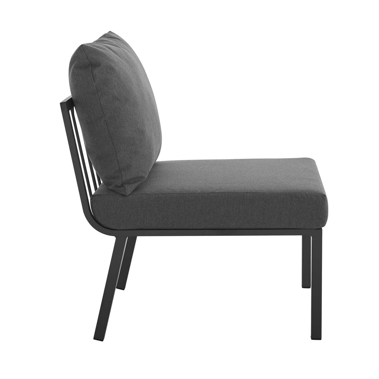 Modway Furniture Riverside 6 Piece Outdoor Patio Aluminum Set by Modway – EEI-3788-SLA-CHA