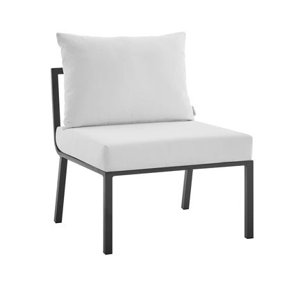 Modway Furniture Riverside 5 Piece Outdoor Patio Aluminum Set by Modway – EEI-3793-SLA-CHA