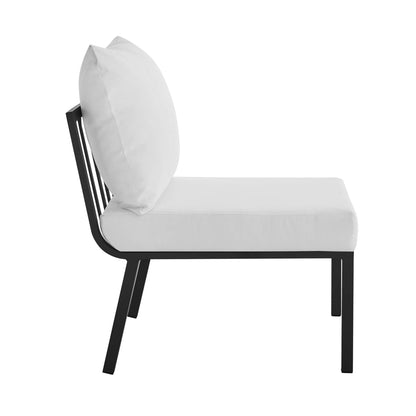Modway Furniture Riverside 5 Piece Outdoor Patio Aluminum Set by Modway – EEI-3793-SLA-CHA