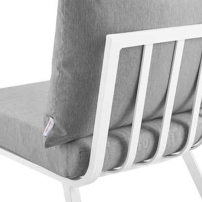 Modway Furniture Riverside 5 Piece Outdoor Patio Aluminum Set by Modway – EEI-3793-SLA-CHA