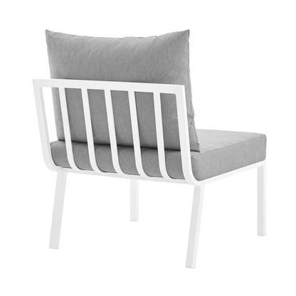 Modway Furniture Riverside 5 Piece Outdoor Patio Aluminum Set by Modway – EEI-3793-SLA-CHA