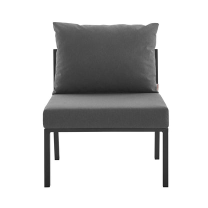 Modway Furniture Riverside 6 Piece Outdoor Patio Aluminum Set by Modway – EEI-3795-SLA-WHI