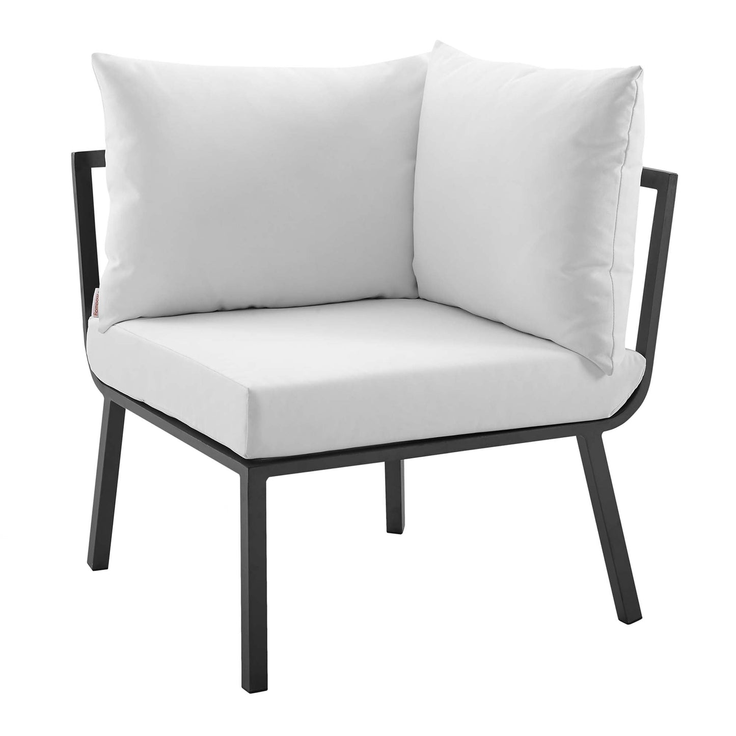 Modway Furniture Riverside 6 Piece Outdoor Patio Aluminum Set by Modway – EEI-3795-SLA-WHI