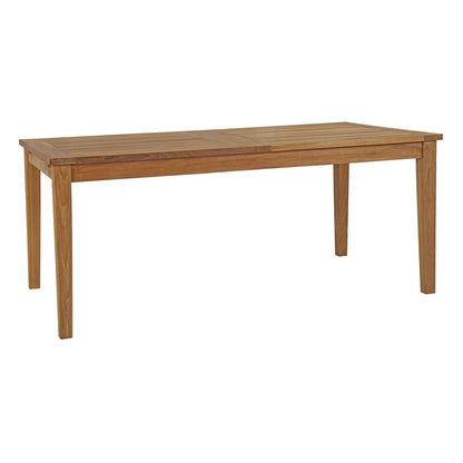 Modway Furniture Marina 9 Piece Outdoor Patio Teak Dining Set by Modway – EEI-4034