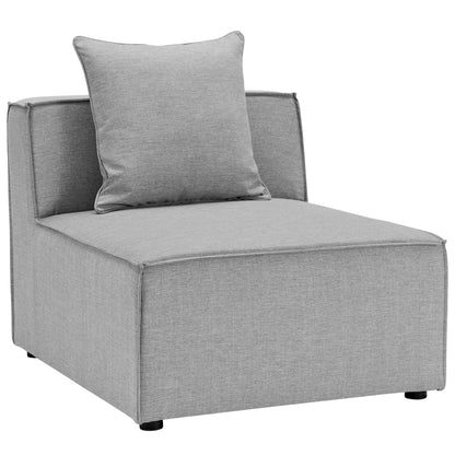 Modway Furniture Saybrook Outdoor Patio Upholstered 6-Piece Sectional Sofa by Modway – EEI-4383
