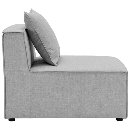 Modway Furniture Saybrook Outdoor Patio Upholstered 5-Piece Sectional Sofa by Modway – EEI-4384