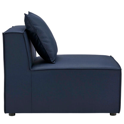 Modway Furniture Saybrook Outdoor Patio Upholstered 6-Piece Sectional Sofa by Modway – EEI-4386