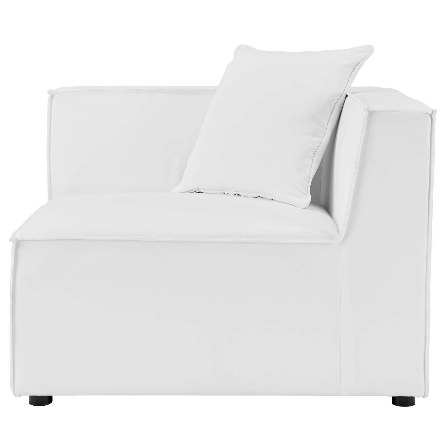 Modway Furniture Saybrook Outdoor Patio Upholstered 7-Piece Sectional Sofa by Modway - EEI-4387-GRY