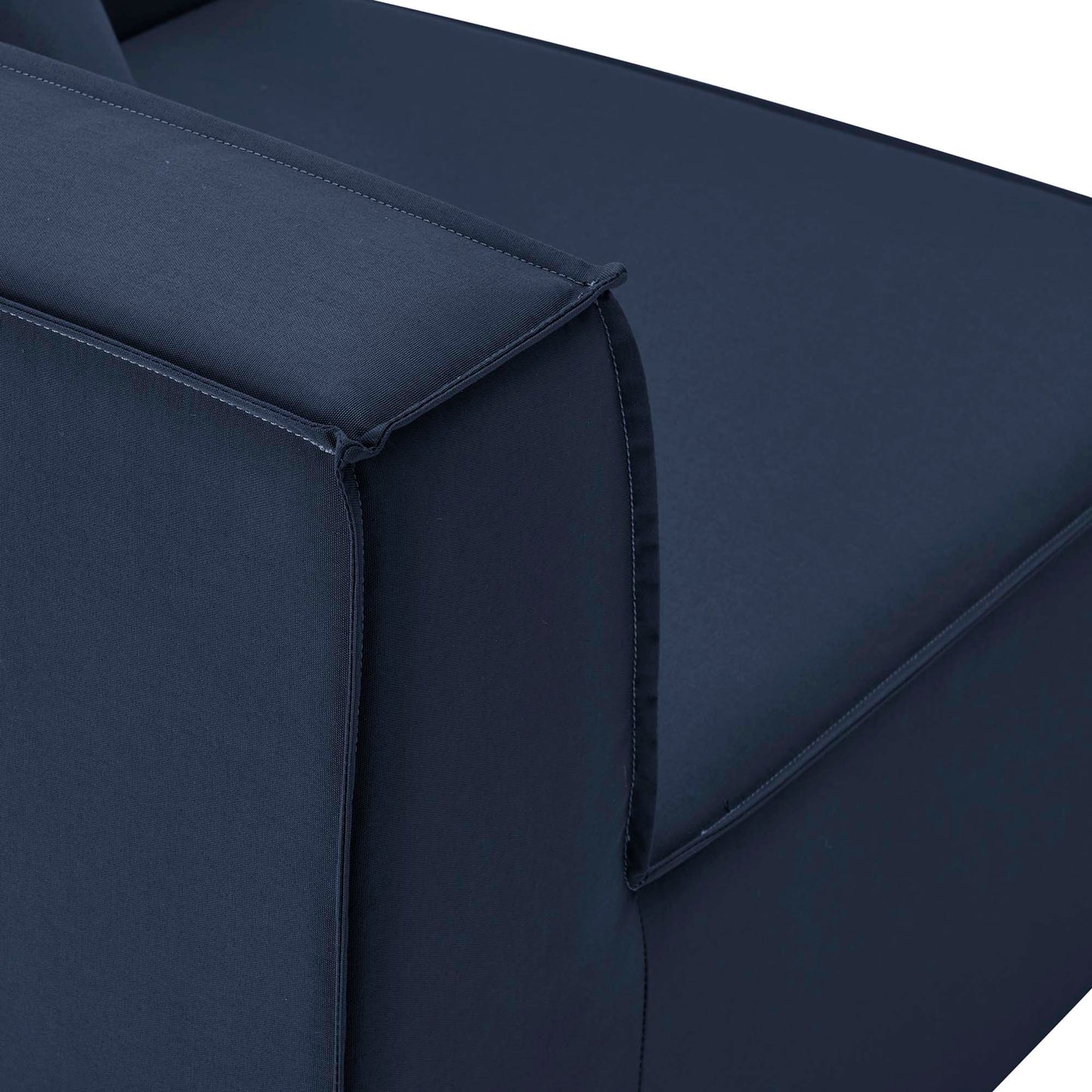 Modway Furniture Saybrook Outdoor Patio Upholstered 8-Piece Sectional Sofa by Modway - EEI-4388-GRY