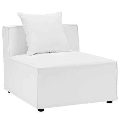 Modway Furniture Saybrook Outdoor Patio Upholstered 8-Piece Sectional Sofa by Modway - EEI-4388-GRY