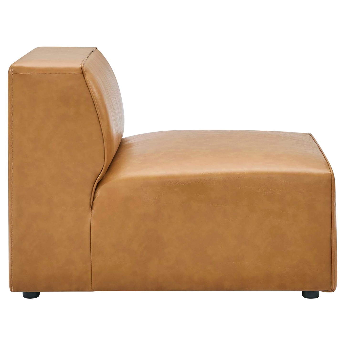 Modway furniture Mingle 7-Piece Vegan Leather Sectional Sofa – EEI-4798