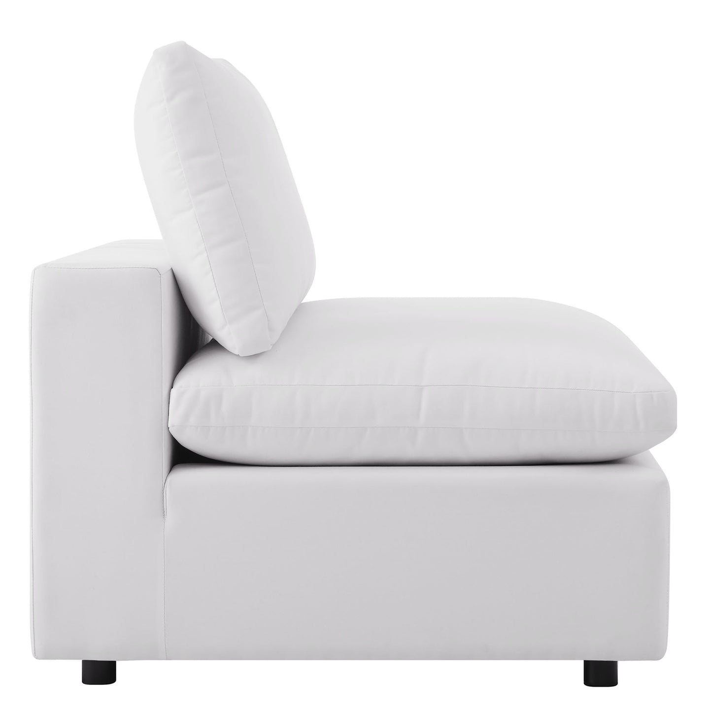Modway Furniture Commix 6-Piece Outdoor Patio Sectional Sofa by Modway - EEI-5585-CHA