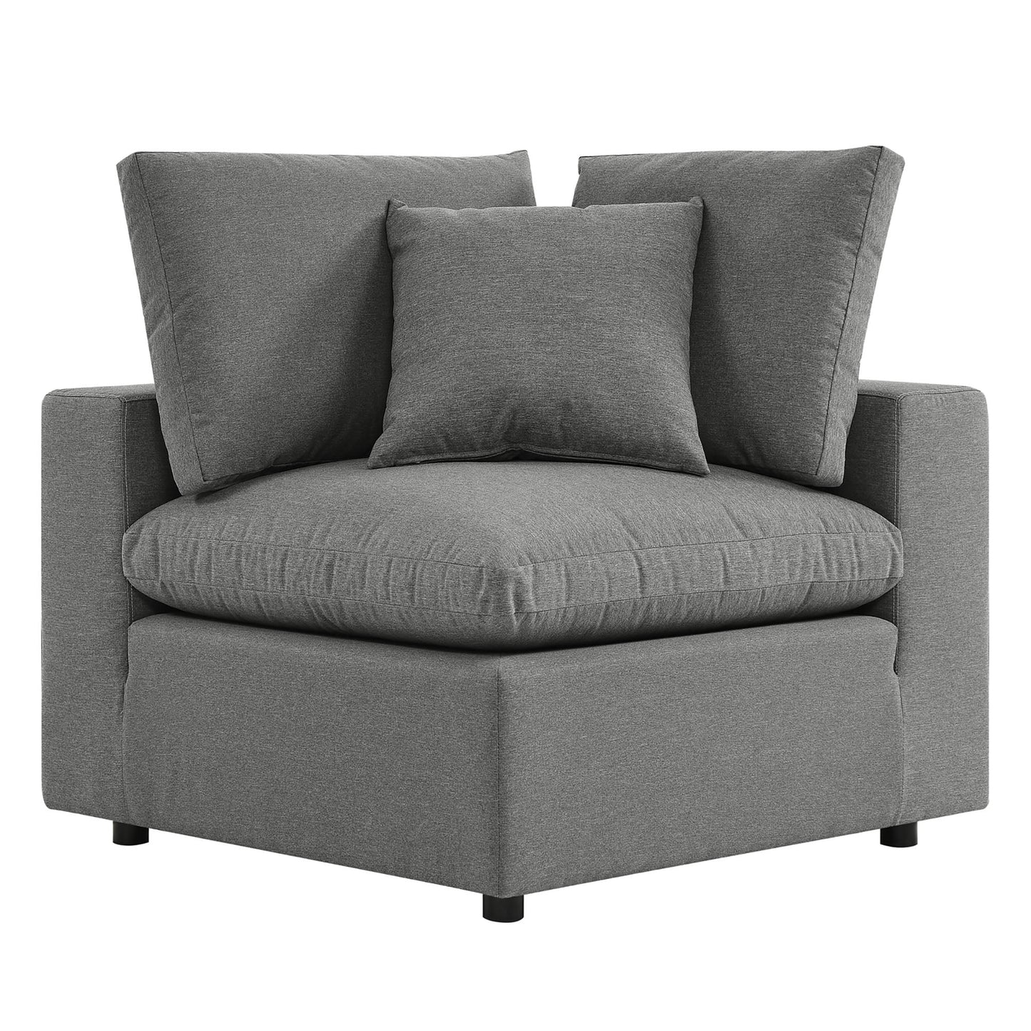 Modway Furniture Commix 5-Piece Outdoor Patio Sectional Sofa by Modway – EEI-5587-CHA