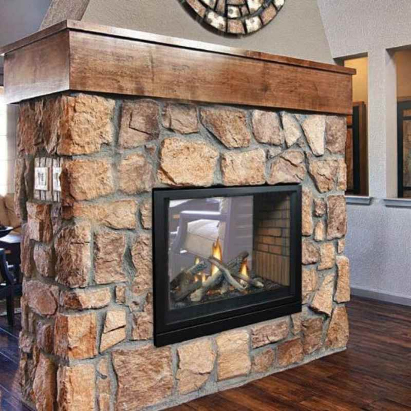 Empire Tahoe Premium 36" See-Through Clean Face Direct Vent Gas Fireplac -  DVCP36SP30N