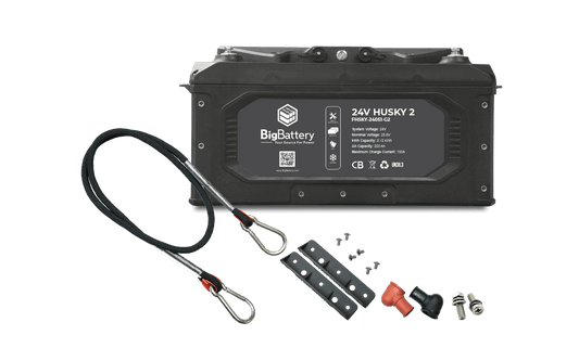 Big Battery 24V 2X HUSKY 2 KIT – Victron - K0701