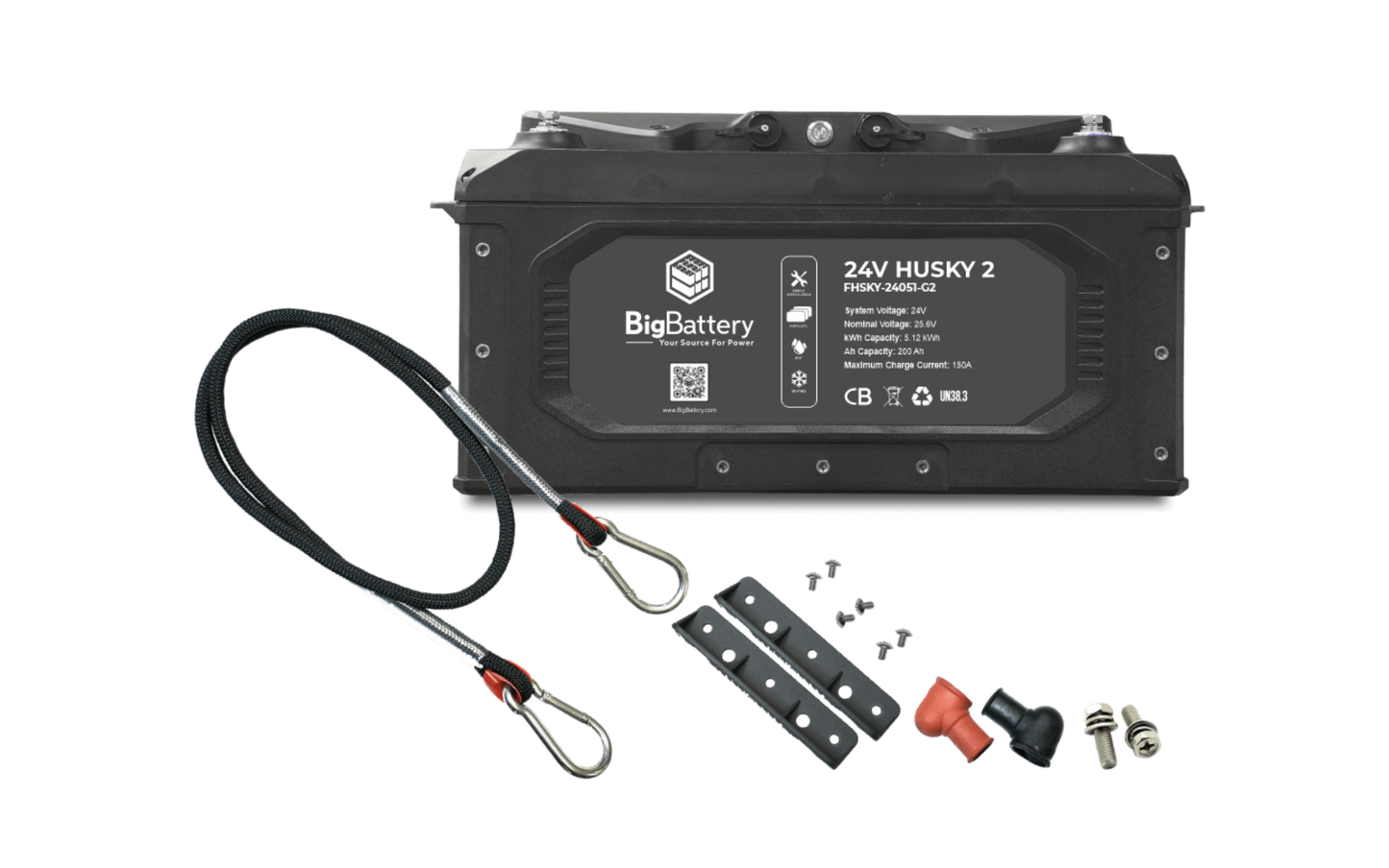 Big Battery 24V 2X HUSKY 2 KIT - K0750