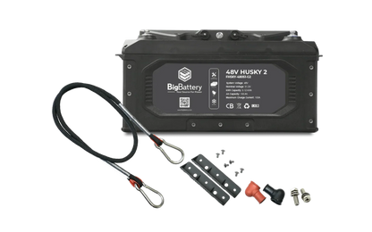 Big Battery 48V 2X HUSKY 2 KIT – 3K Growatt Inverter - K0742