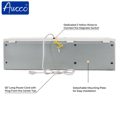 AWOCO Super Power Air Curtain ETL 120V Unheated w/Magnetic Switch by Awoco - FM1509-ETL
