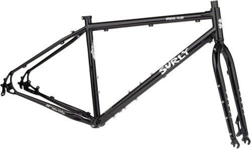 NEW Surly Bridge Club Frameset - 27.5"/700c, Steel, Trevor's Closet Black - 210000060898